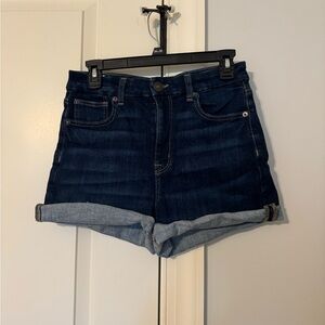 American Eagle Next Level Stretch High Waisted Shorts Size: 8